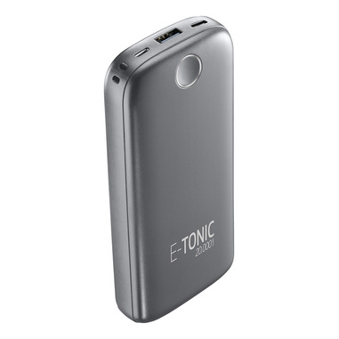 Cellularline E-Tonic batteria portatile 20000 mAh Nero