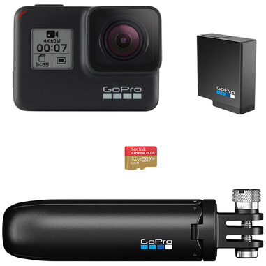 GoPro HERO7 Black Special Bundle fotocamera per sport d'azione 4K Ultra HD 12 MP Wi-Fi