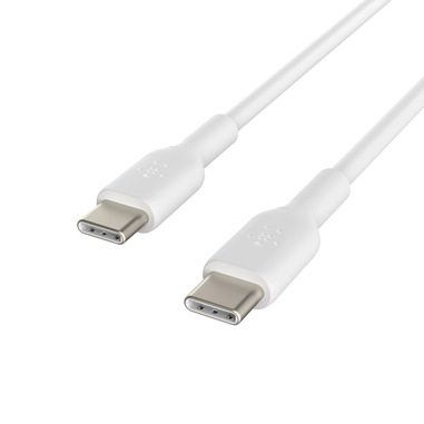 Belkin CAB003BT2MWH cavo USB 2 m USB C Bianco