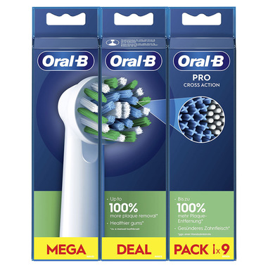 Oral-B CrossAction 9 pz Bianco