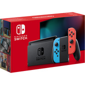 nintendo switch rosso neon/blu neon [ed.2022], schermo 6.2 pollici