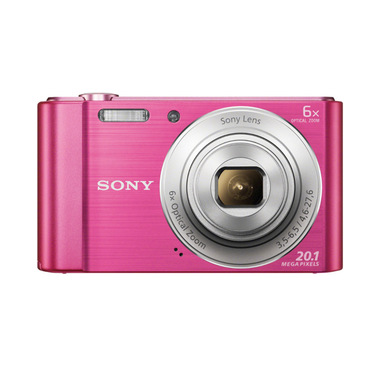 Sony Cyber-shot DSC-W810 Fotocamera compatta 20,1 MP CCD 5152 x 3864 Pixel 1/2.3" Rosa