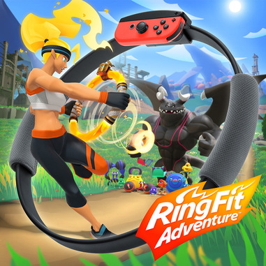 Ring Fit Adventure videogioco Nintendo Switch