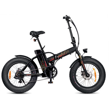 Smartway M1X-R1SC-K bicicletta elettrica Nero Acciaio 50,8 cm (20") 30 kg Ioni di Litio