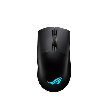 asus rog keris wireless aimpoint mouse gaming mano destra rf wireless + bluetooth + usb type-c ottico 36000 dpi