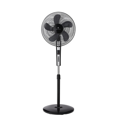 Electroline VP375SK ventilatore Nero, Grigio chiaro