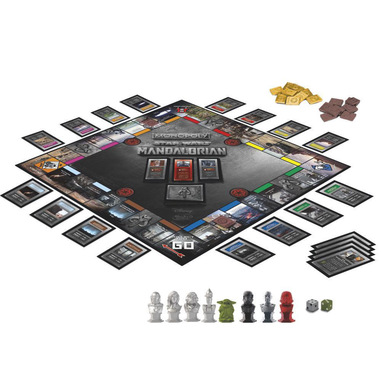 Hasbro Monopoly: Star Wars The Mandalorian Edition Board game Guerra