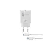 cellularline usb-c charger kit 20w - usb-c to usb-c - ipad pro (2018 or later) and ipad air (2020)