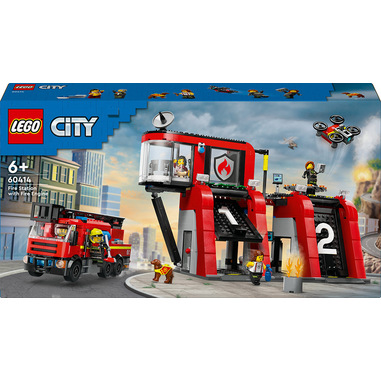 LEGO Caserma dei pompieri e autopompa