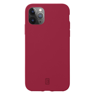 Cellularline Sensation - iPhone 12 / 12 Pro Custodia in silicone soft touch Rosso