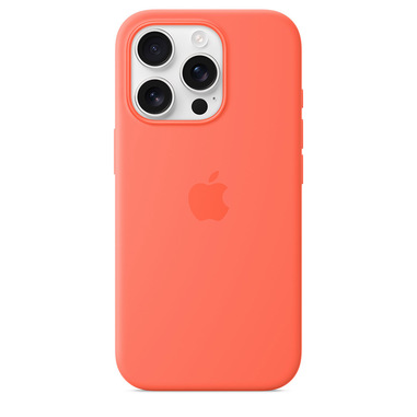 Apple Custodia MagSafe in silicone per iPhone 16 Pro – Mandarancio