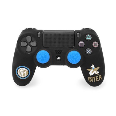 Gioteck Guscio Silicone Ufficiale FC Inter per Controller - PlayStation 4