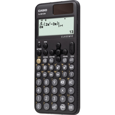 Casio FX-991CW calcolatrice Tasca Calcolatrice scientifica Nero