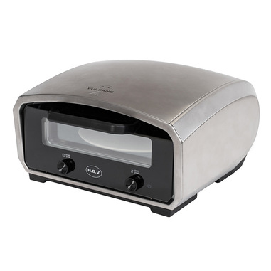 RGV 00000111370 macchina e forno per pizza 1 pizza(e) 2100 W Nero, Acciaio inox
