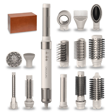 Cecotec Bamba CeramicCare 14in1 Multistyler Champagne 1400 W 1,8 m