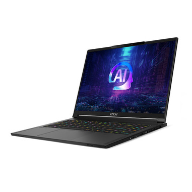 MSI Stealth A16 AI+ A3XVGG-221IT AMD Ryzen AI 9 HX 370 Computer portatile 40,6 cm (16") Quad HD+ 32 GB LPDDR5-SDRAM 1 TB SSD NVIDIA GeForce RTX 4070 Wi-Fi 7 (802.11be) Windows 11 Home Nero