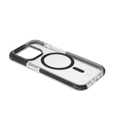 Cellularline Tetra Force Strong Guard Mag - iPhone 15 Custodia ultra protettiva, anti-shock compatibile con ecosistema Apple Magsafe
