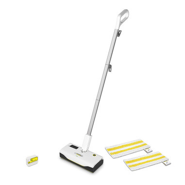 Kärcher SC 1 UPRIGHT Scopa a vapore 0,2 L 1300 W Nero, Bianco