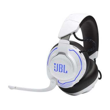 JBL Quantum 910P Auricolare Con cavo e senza cavo A Padiglione Giocare USB tipo-C Bluetooth Blu, Bianco