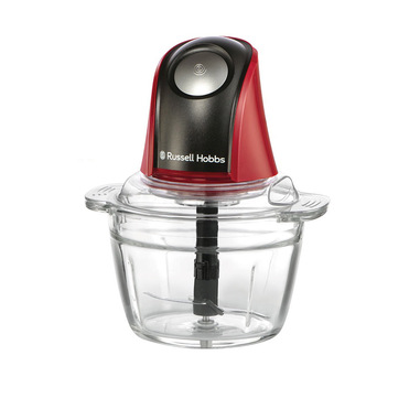 Russell Hobbs 27130-56 tritaverdure elettrico 0,5 L 200 W Nero, Rosso, Trasparente
