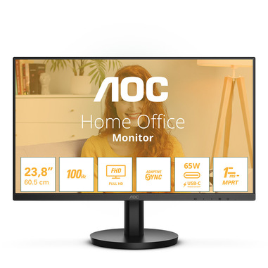 AOC 24B3CA2 Monitor PC 60,5 cm (23.8") 1920 x 1080 Pixel Full HD LED Nero