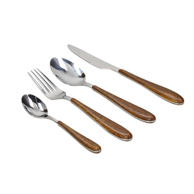Tognana Porcellane Set 24 Posate Wood 2.0