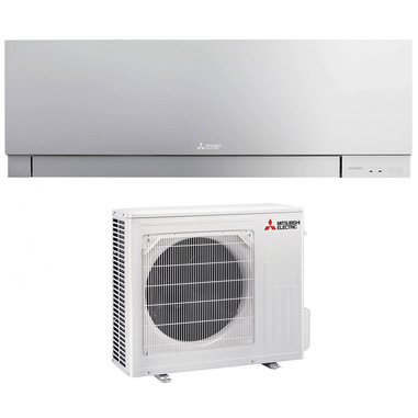 Mitsubishi Electric MUZ-EF50VG + MSZ-EF50VGKS Climatizzatore split system Argento, Bianco