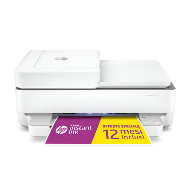 HP ENVY Pro Stampante multifunzione ENVY 6432e Colore Stampante per Casa Stampa copia scansione invio fax da mobile wireless idonea a Instant Ink stampa da smartphone o tablet Stampa fronte/retro
