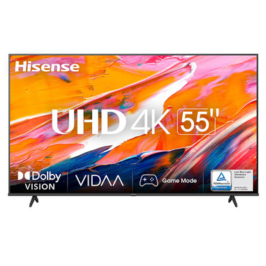 Hisense TV LED Ultra HD 4K 55” 55A6K Smart TV, Wifi, HDR Dolby Vision, AirPlay 2