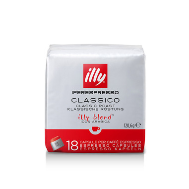 Illy 18 Caffè in Capsule Iperespresso tostato CLASSICO