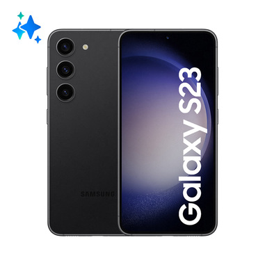 Samsung Galaxy S23 Smartphone AI Display 6.1'' Dynamic AMOLED 2X, Fotocamera 50MP, RAM 8GB, 128GB, 3.900 mAh, Phantom Black