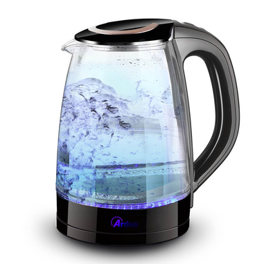 Ardes AR1K47 bollitore elettrico 1,8 L 2200 W Nero, Trasparente