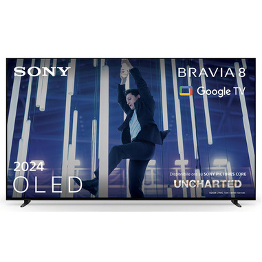 Sony BRAVIA 8 OLED 65 Pollici 4K HDR Google Smart TV (2024) | Gaming Menu per PlayStation 5, IMAX Enhanced, Dolby Vision Atmos, Chromecast, AirPlay, 120Hz 65XR83