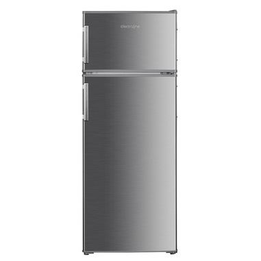 Electroline TME-28NSM1XF0 frigorifero con congelatore Libera installazione F Acciaio inossidabile