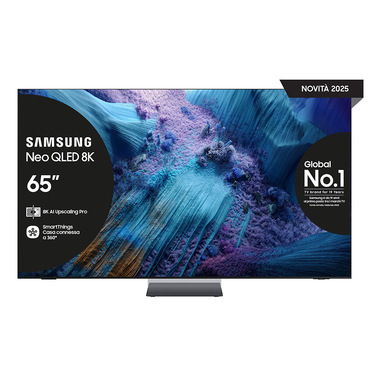 Samsung Smart TV 65” QE65QN990FTXZT Neo QLED 8K Mini LED 2025