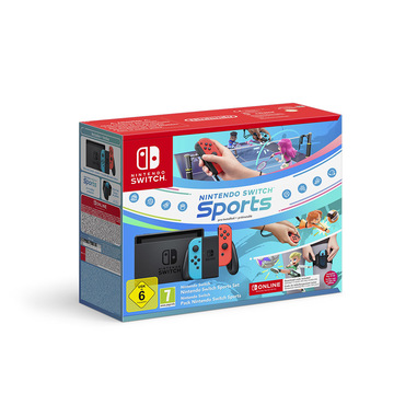 Nintendo Switch+ Switch Sports+NSO 12m