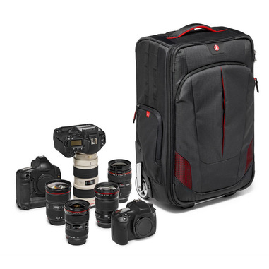 Manfrotto MB PL-RL-55 custodia per fotocamera Custodia trolley Nero
