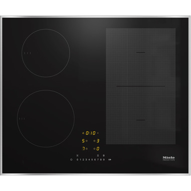 Miele Induzione, PowerFlex, 62 cm, @home, Stop&Go, Nero