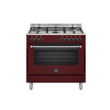 Bertazzoni La Germania Americana AMN965EVIV24 cucina Elettrico Gas Rosso