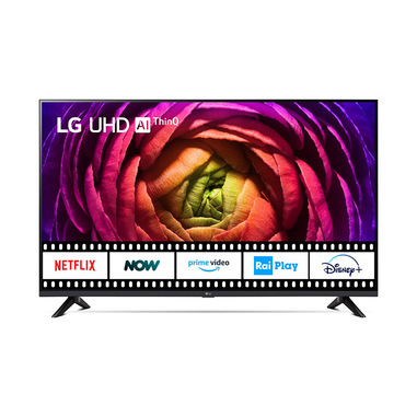 LG UHD 50'' Serie UR73 50UR73006LA.APIQ, TV 4K, 3 HDMI, SMART TV 2023