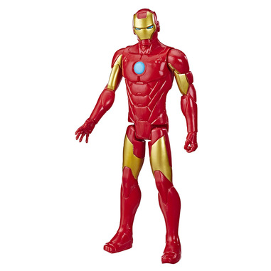 Marvel Avengers Avengers - Iron Man (Action figure da 30cm, con blaster Titan Hero Blast Gear)