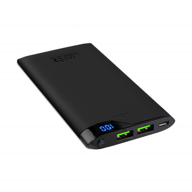 PURO Power Bank Soft Touch 6000 mAh batteria portatile Nero Ioni di Litio