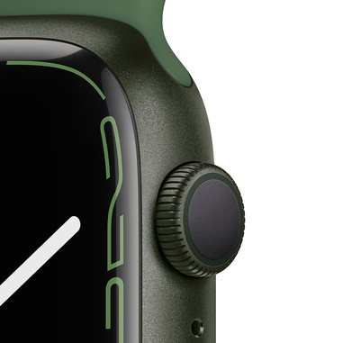 Apple Watch Series 7 GPS, 45mm Cassa in Alluminio Verde con Cinturino Sport  Verde | Smartwatch in offerta su Unieuro