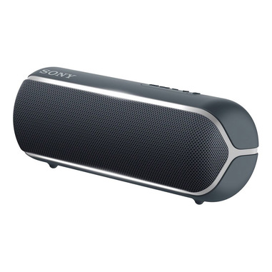 Sony SRS-XB22, speaker compatto, portatile, resistente all'acqua con EXTRA BASS e luci, nero