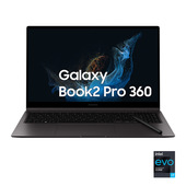 samsung galaxy book2 pro 360 laptop, processore intel core i7 di dodicesima generazione, 15.6 pollici, windows 11 home, 16gb ram, ssd 512gb, colore graphite