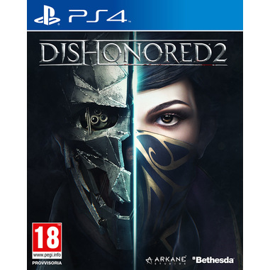 Bethesda Dishonored 2 Standard Tedesca, Inglese, Cinese semplificato, ESP, Francese, ITA, Giapponese, Polacco, Portoghese, Russo PlayStation 4