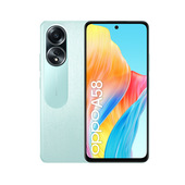 oppo a58 4g smartphone, ai doppia fotocamera 50+2mp, selfie 8mp, display 6.72” 60hz lcd fhd+, 5000mah, ram 6 (esp 2gb/4gb/6gb)+rom 128gb (esp1tb), ip54, [versione italia],dlazzing green