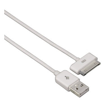 Hama Cavo USB/30 pin apple, 1 metro, MFI, bianco