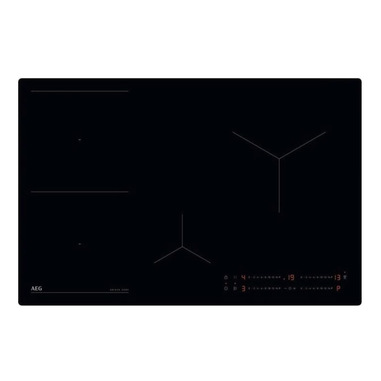 AEG TO84IB00IB Nero Da incasso 80 cm Piano cottura a induzione 4 Fornello(i)