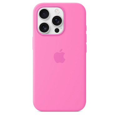 Apple Custodia MagSafe in silicone per iPhone 16 Pro – Rosa peonia